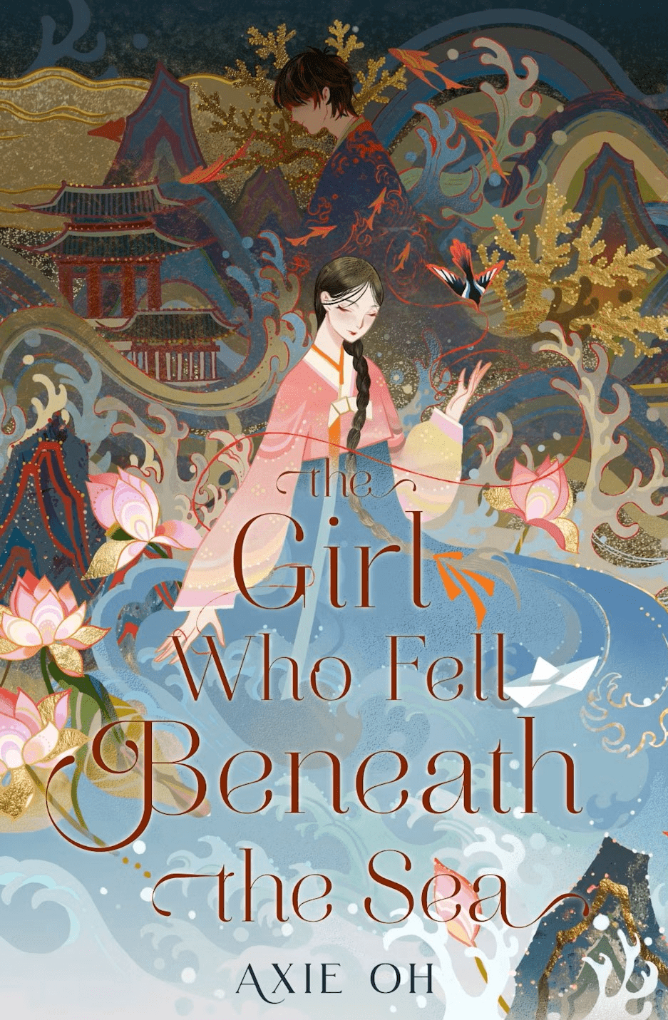 The Girl WHo Fell Beneath the Sea by Axie Oh Cover Art